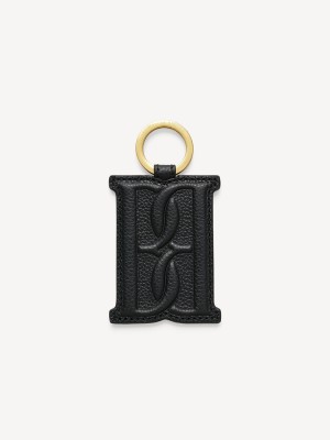 Inne Akcesoria By Malene Birger Monno Leather Keychain Czarne | PL_BB53847