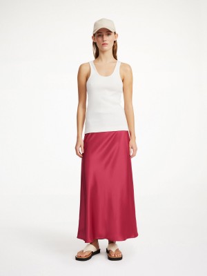 Spódnice By Malene Birger Boshan Midi Wild berries | PL_BB63109