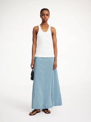 Spódnice By Malene Birger Isoldas Maxi Cool Water | PL_BB95829