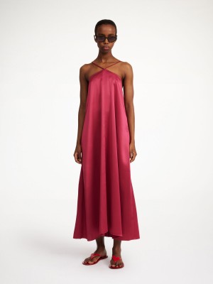 Sukienka By Malene Birger Reganne Maxi Wild berries | PL_BB63966