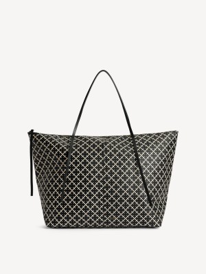 Torby By Malene Birger Leesa Tote Czarne | PL_BB72247