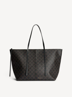 Torby By Malene Birger Luze Tote Ciemny | PL_BB19493