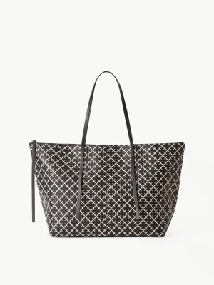 Torby By Malene Birger Luze Tote Czarne | PL_BB10220