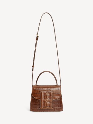 Torby By Malene Birger Ramil Leather Shoulder Bison | PL_BB67880