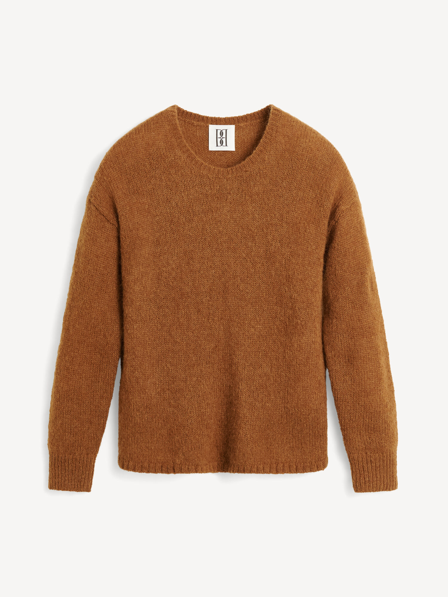 Dzianina By Malene Birger Briella Mohair-blend Sweater Bison | PL_BB89294