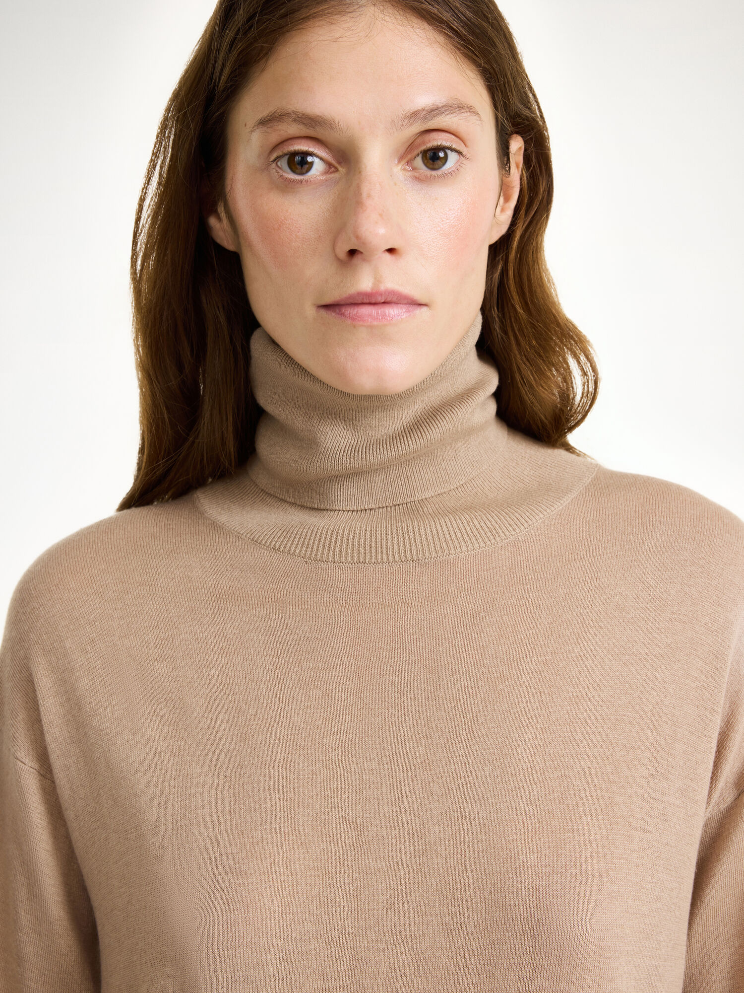 Dzianina By Malene Birger Mohsen Turtleneck Sweater Nomad | PL_BB10130