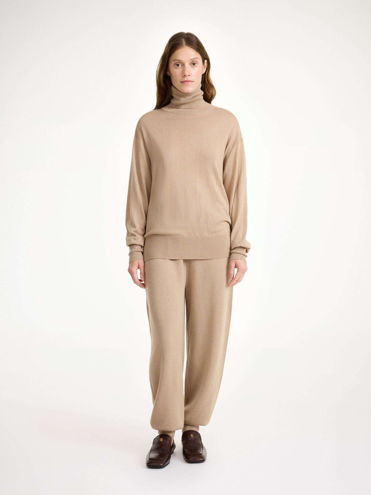 Dzianina By Malene Birger Mohsen Turtleneck Sweater Nomad | PL_BB10130