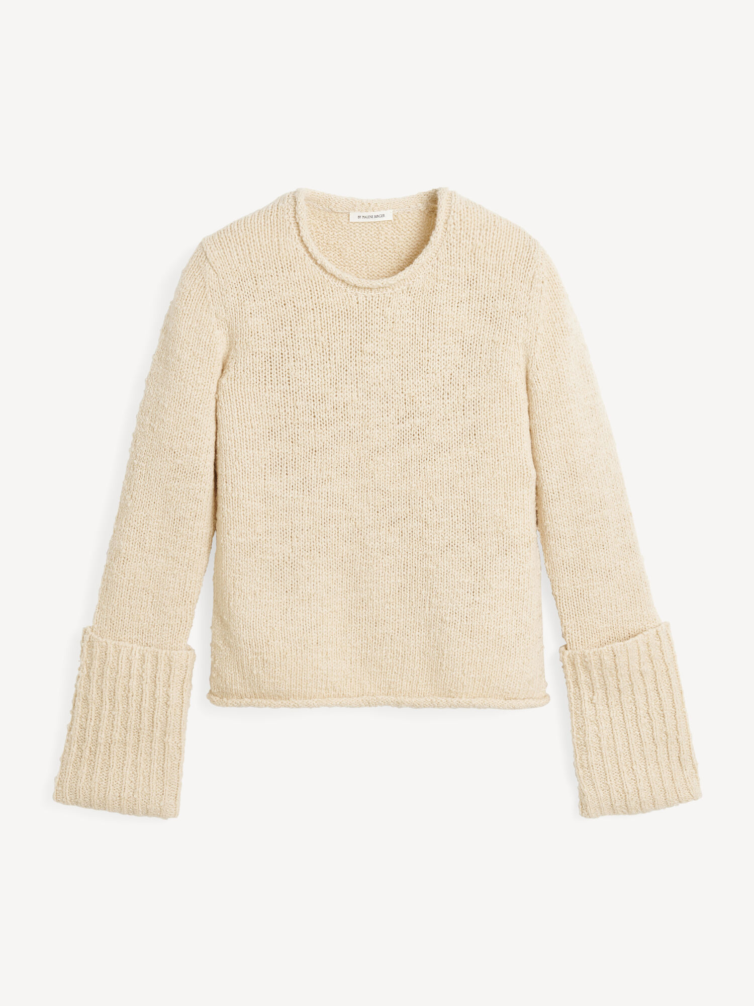 Dzianina By Malene Birger Sorena Sweater Oyster Gray | PL_BB36693