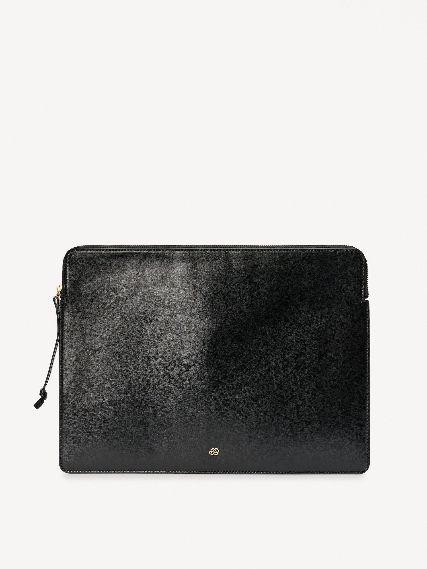 Inne Akcesoria By Malene Birger Aya Leather Laptop Case Czarne | PL_BB36066