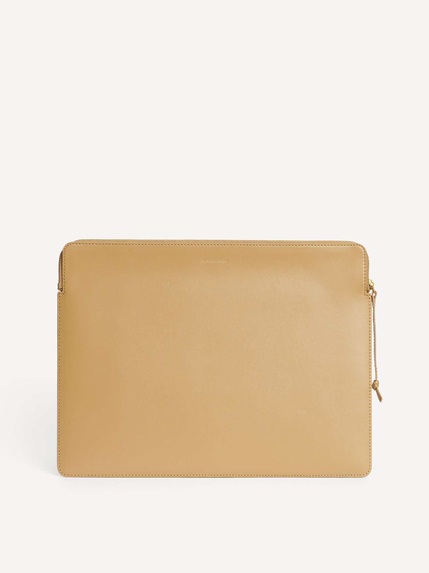 Inne Akcesoria By Malene Birger Aya Leather Laptop Case Sand | PL_BB56590