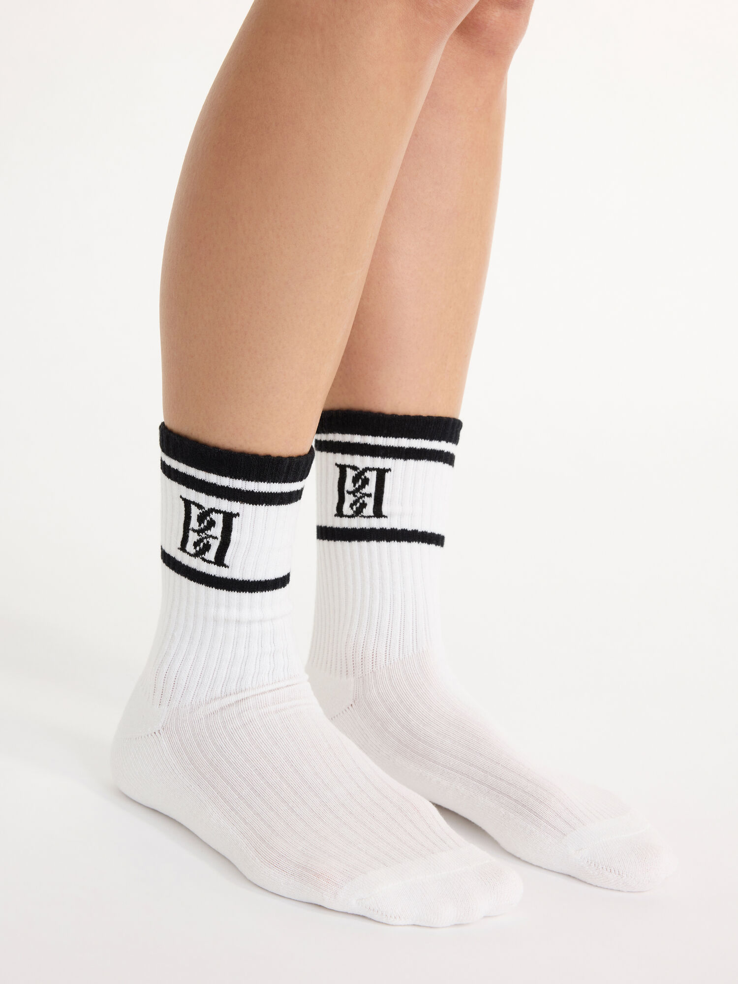 Inne Akcesoria By Malene Birger Leilana Socks Białe | PL_BB64186