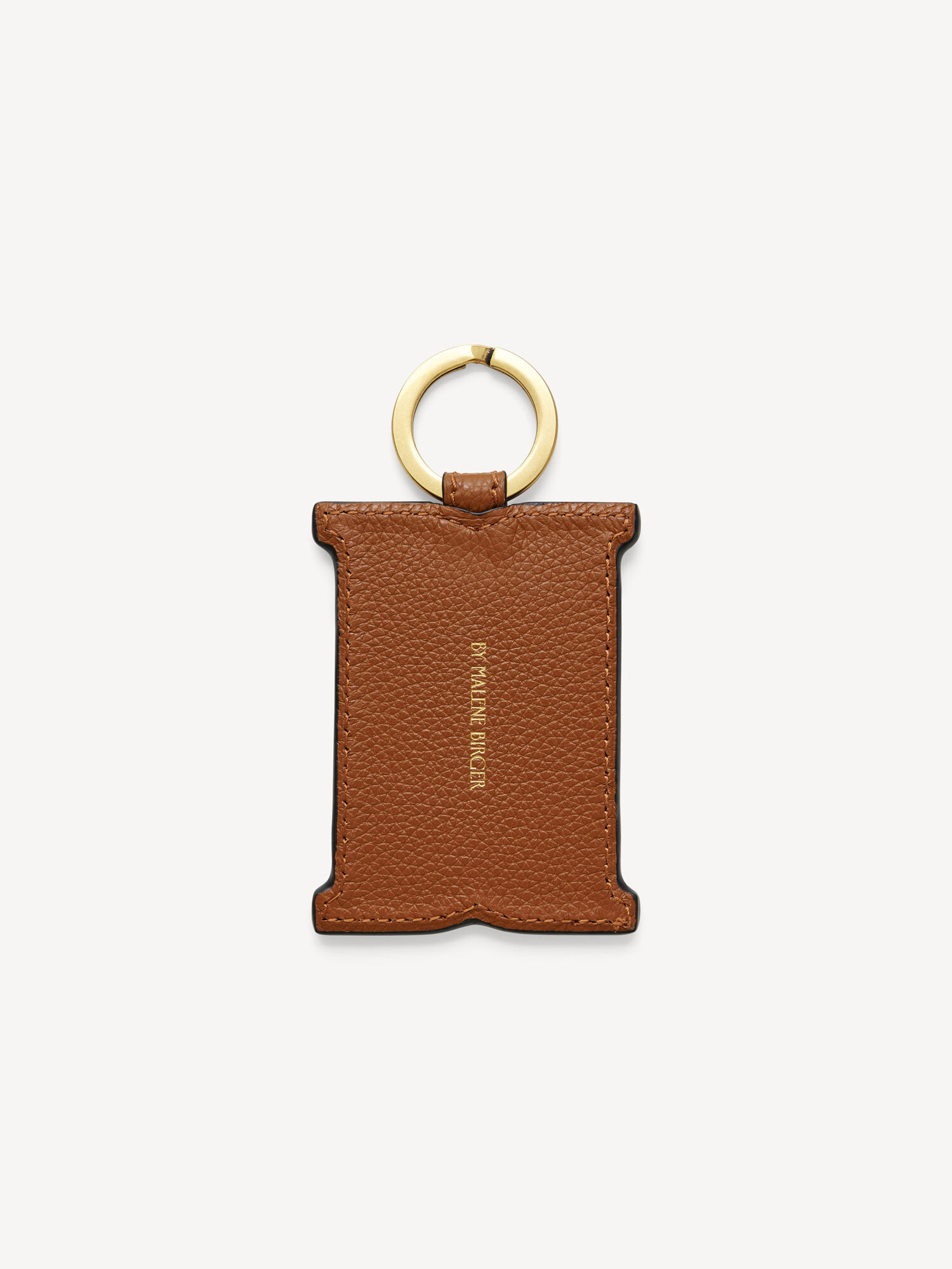 Inne Akcesoria By Malene Birger Monno Leather Keychain Tannin | PL_BB52726