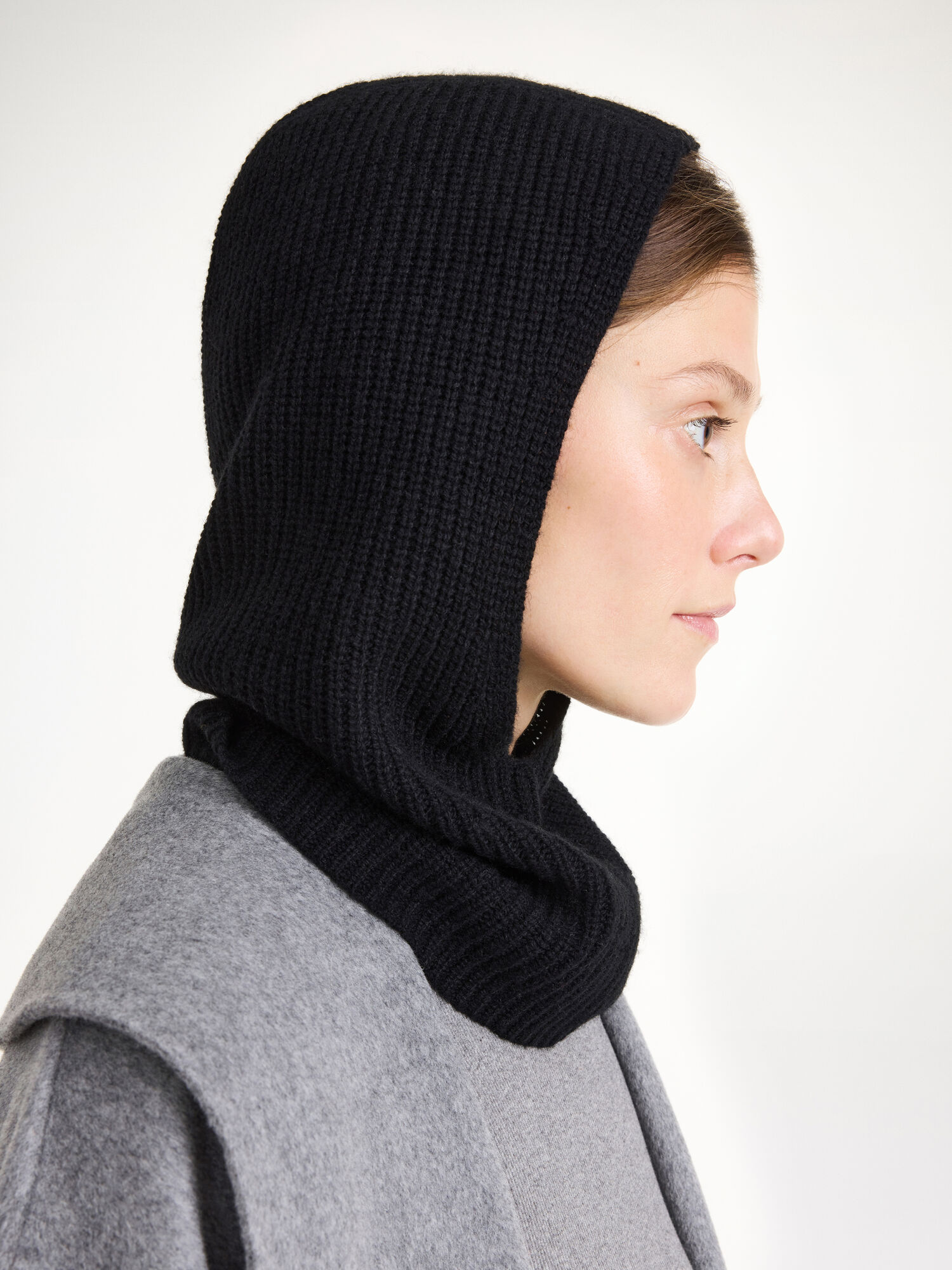 Inne Akcesoria By Malene Birger Renima Balaclava Czarne | PL_BB98035