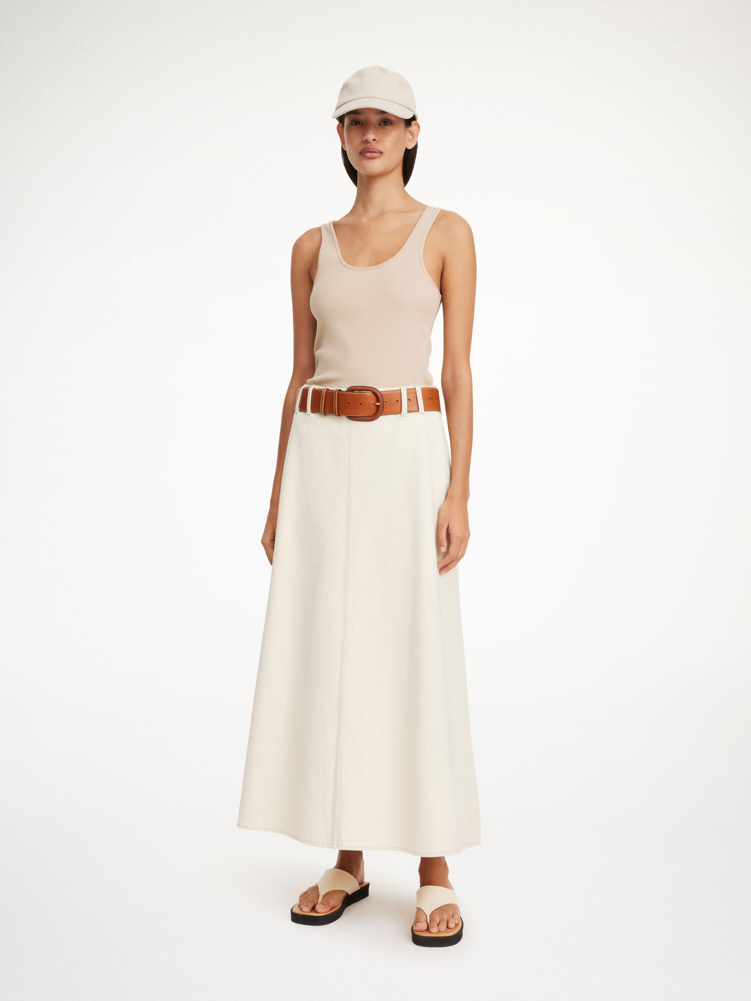 Jeansy By Malene Birger Carlas Denim Maxi Mojave Desert | PL_BB40261