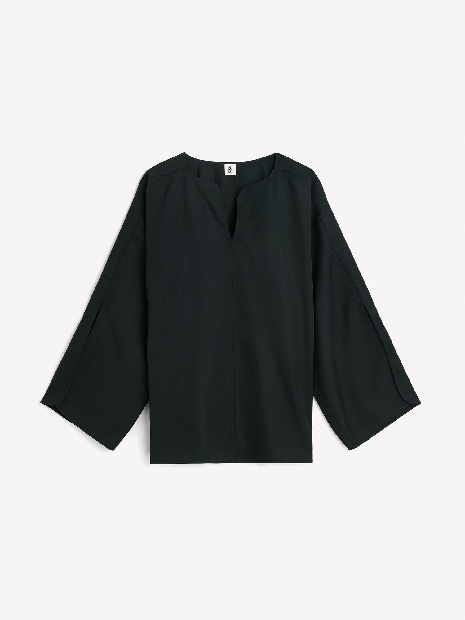 Koszule By Malene Birger Calias Tunic-style Blouse Czarne | PL_BB67558