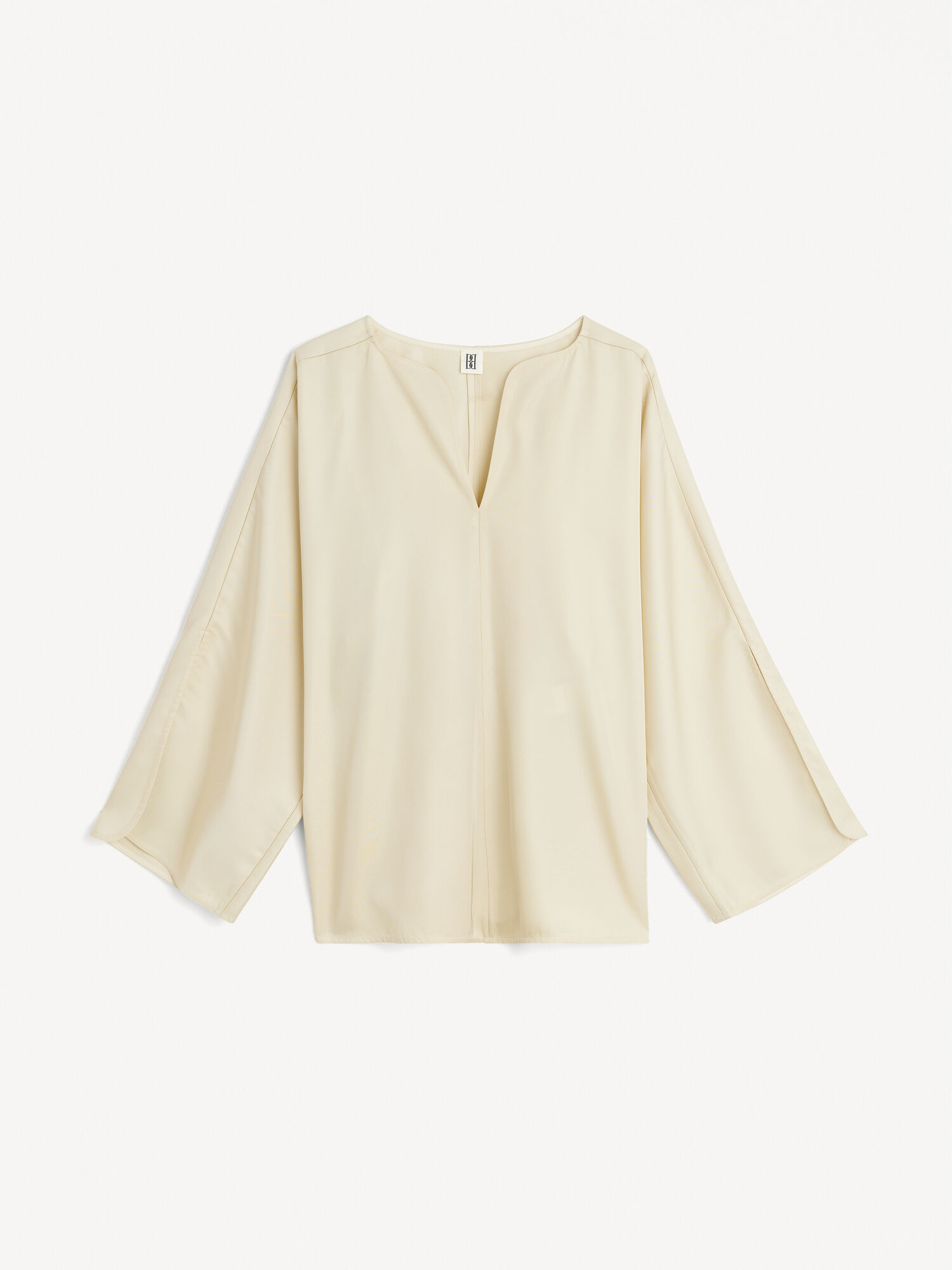 Koszule By Malene Birger Calias Tunic-style Blouse Kremowe | PL_BB37556