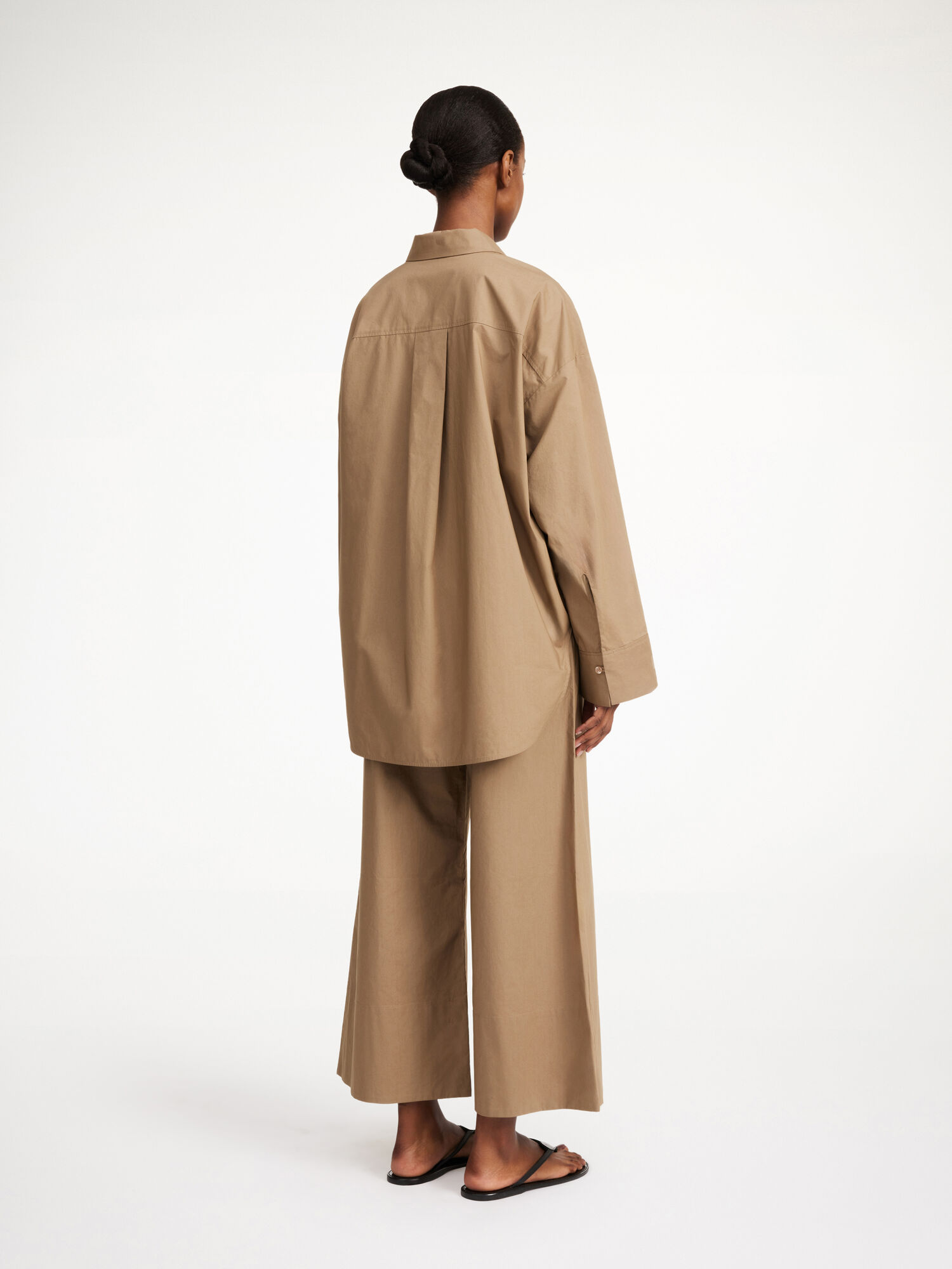 Koszule By Malene Birger Derris Organic Cotton Shitake | PL_BB96097