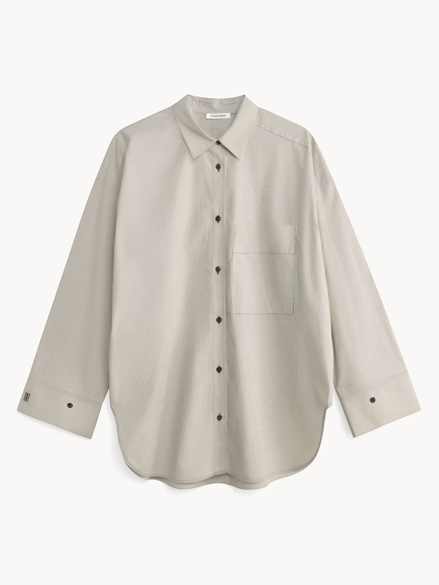 Koszule By Malene Birger Derris Organic Cotton Brązowe | PL_BB57158