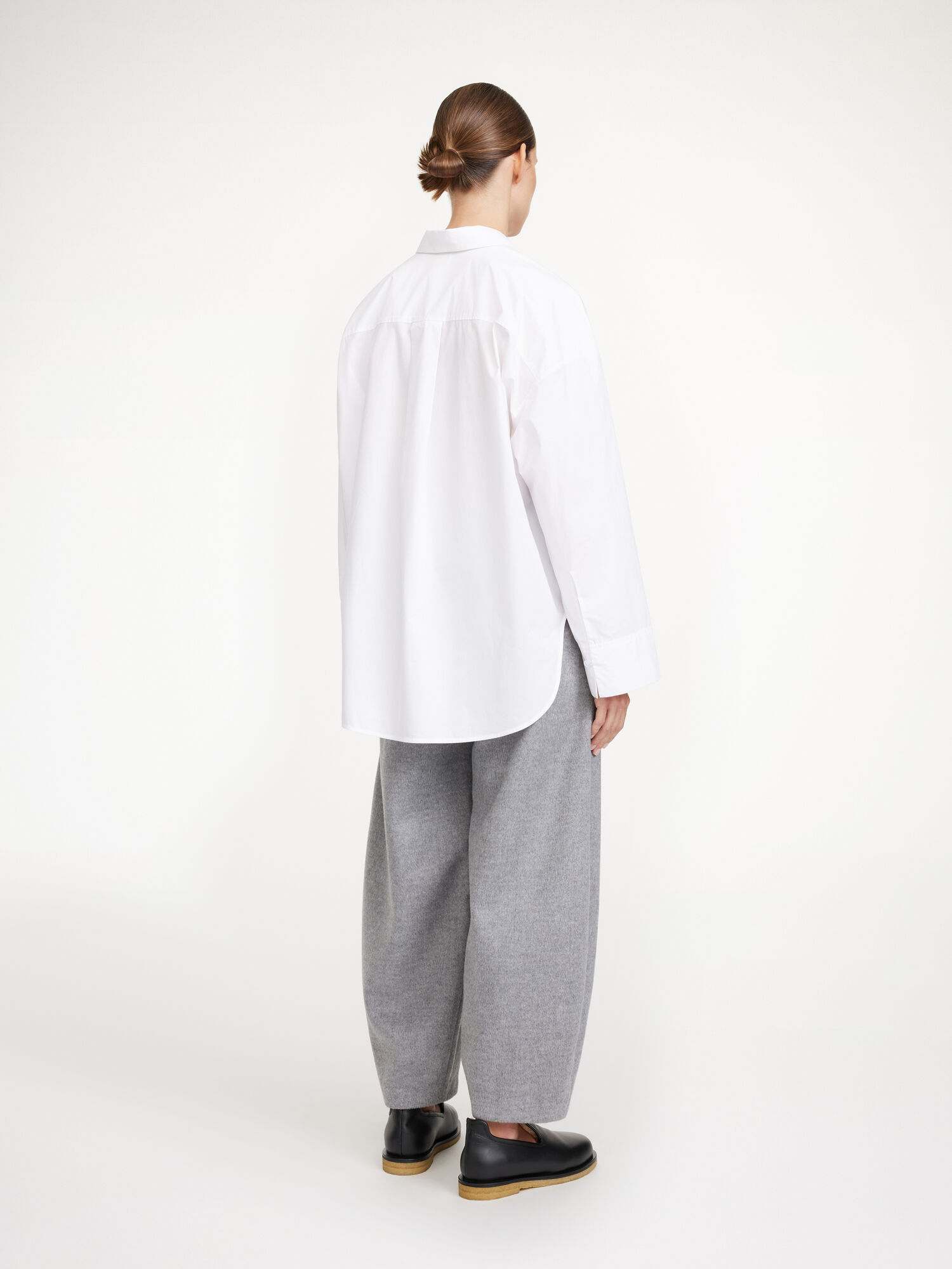 Koszule By Malene Birger Derris Organic Cotton Białe | PL_BB50470