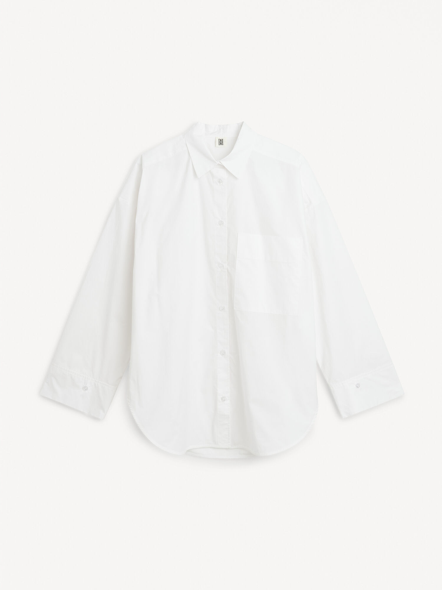 Koszule By Malene Birger Derris Organic Cotton Białe | PL_BB50470