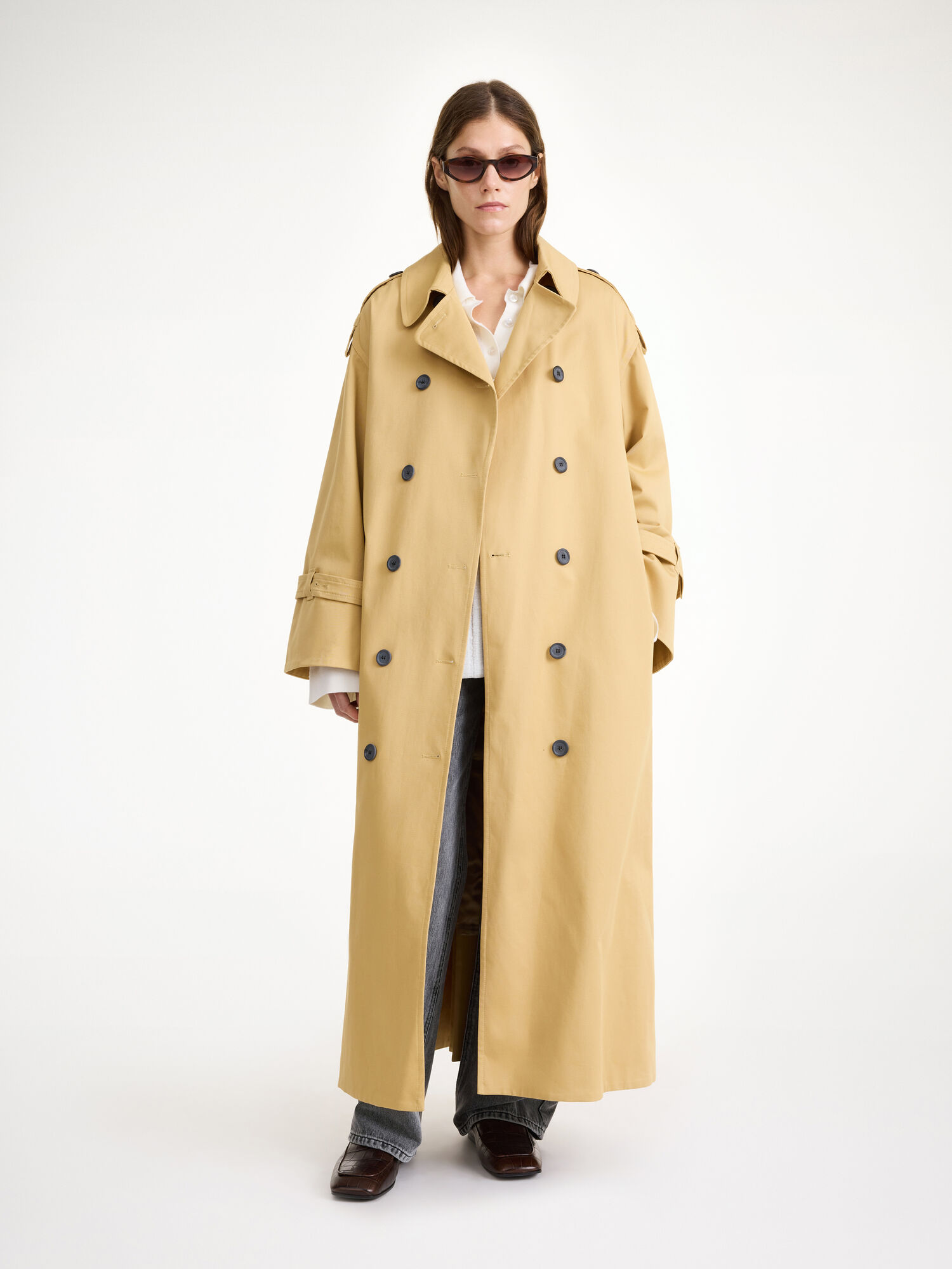 Kurtki By Malene Birger Alanis Trench Beżowe | PL_BB60819