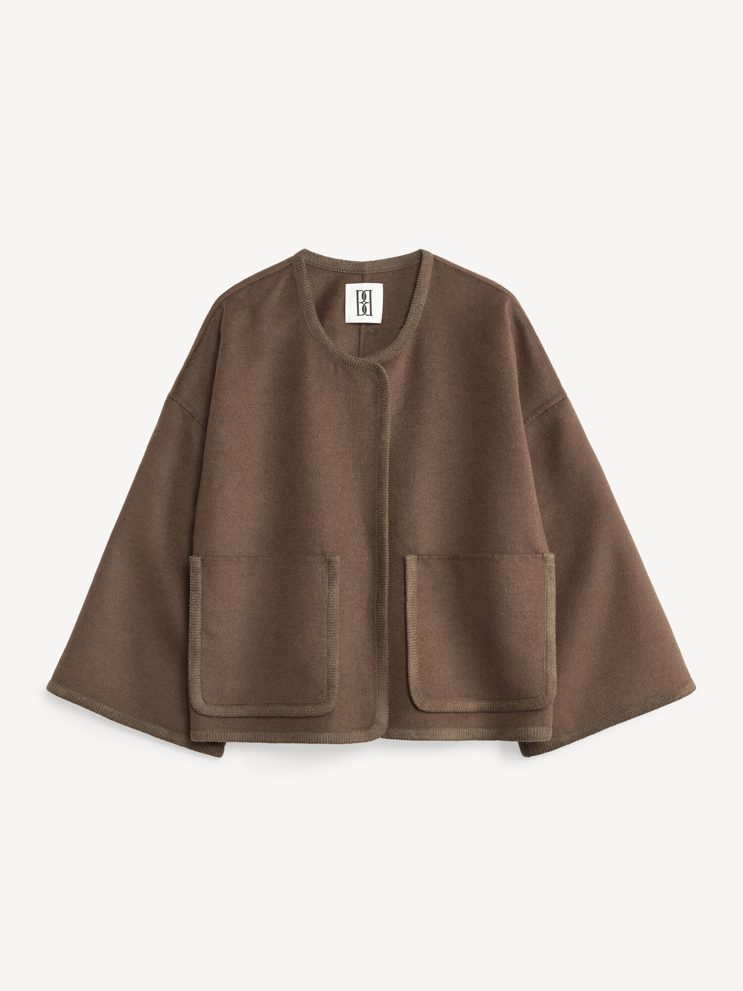 Kurtki By Malene Birger Jacquie Wool Shitake | PL_BB58571