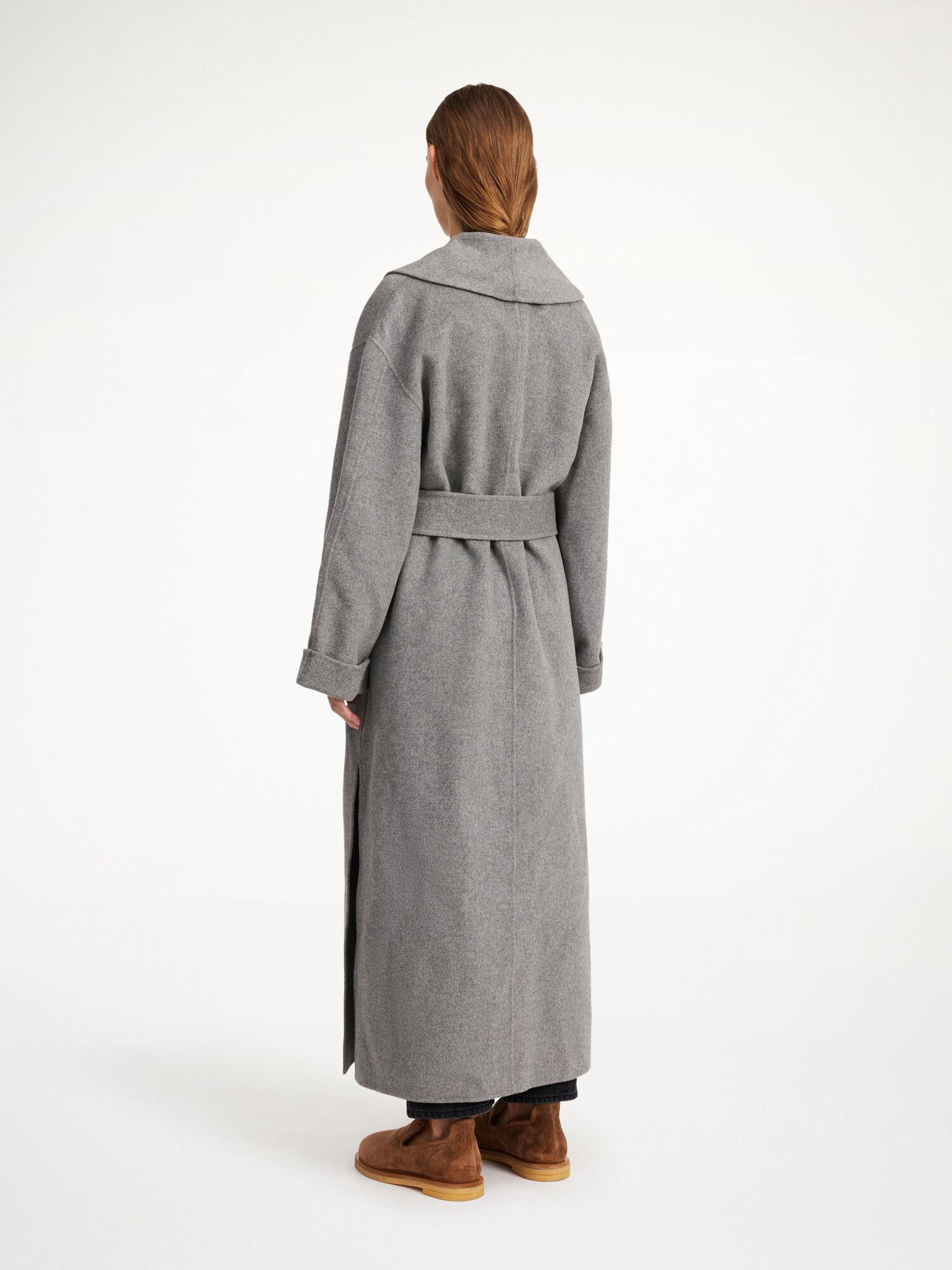 Kurtki By Malene Birger Trullem Wool Szare | PL_BB59303