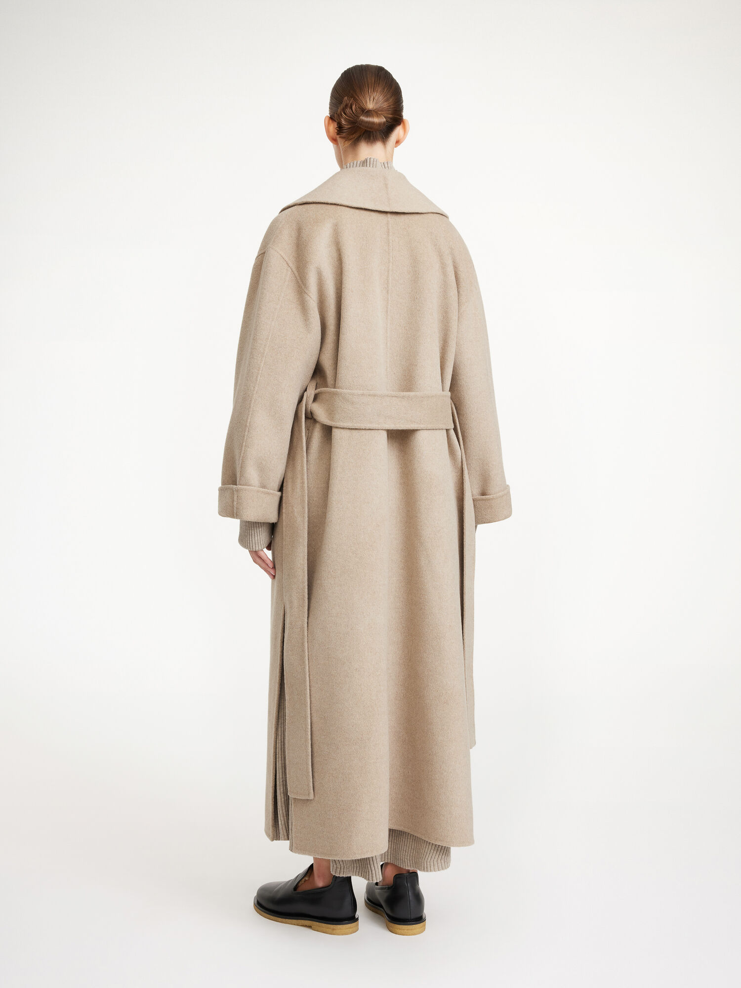 Kurtki By Malene Birger Trullem Wool Szare Brązowe | PL_BB75312