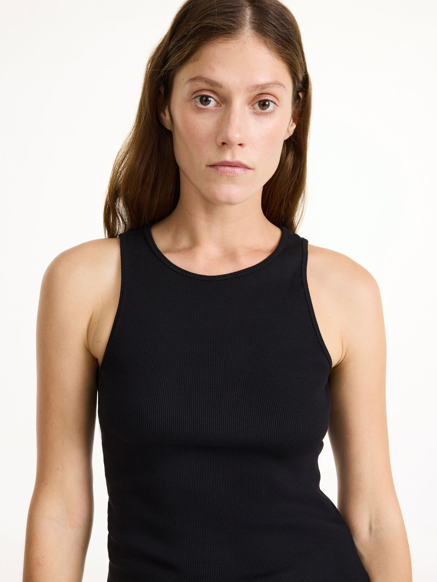 Najfatalniejszy By Malene Birger Amani Tank Czarne | PL_BB17130