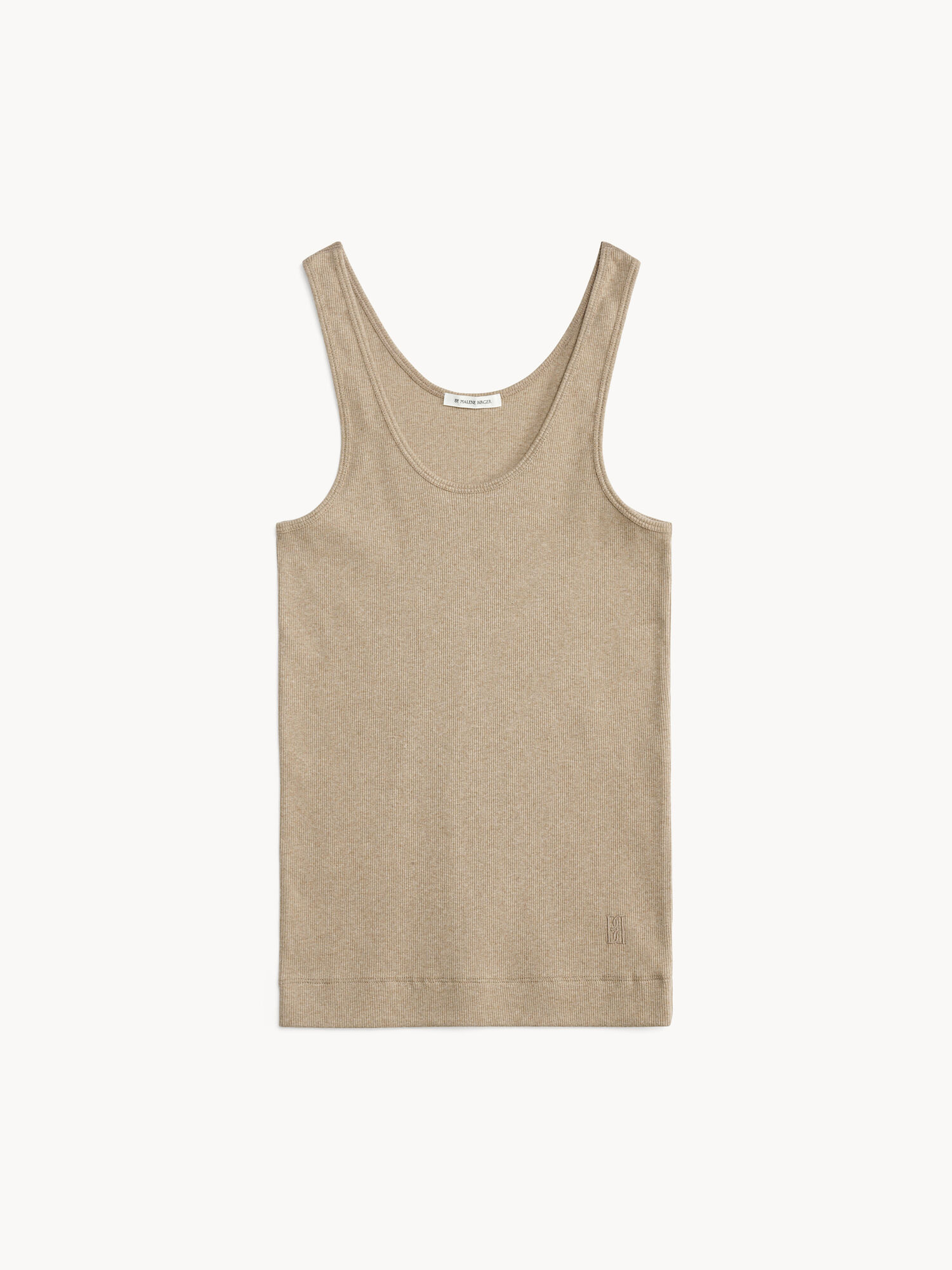 Najfatalniejszy By Malene Birger Anisa Organic Cotton Tank Nomad | PL_BB89748