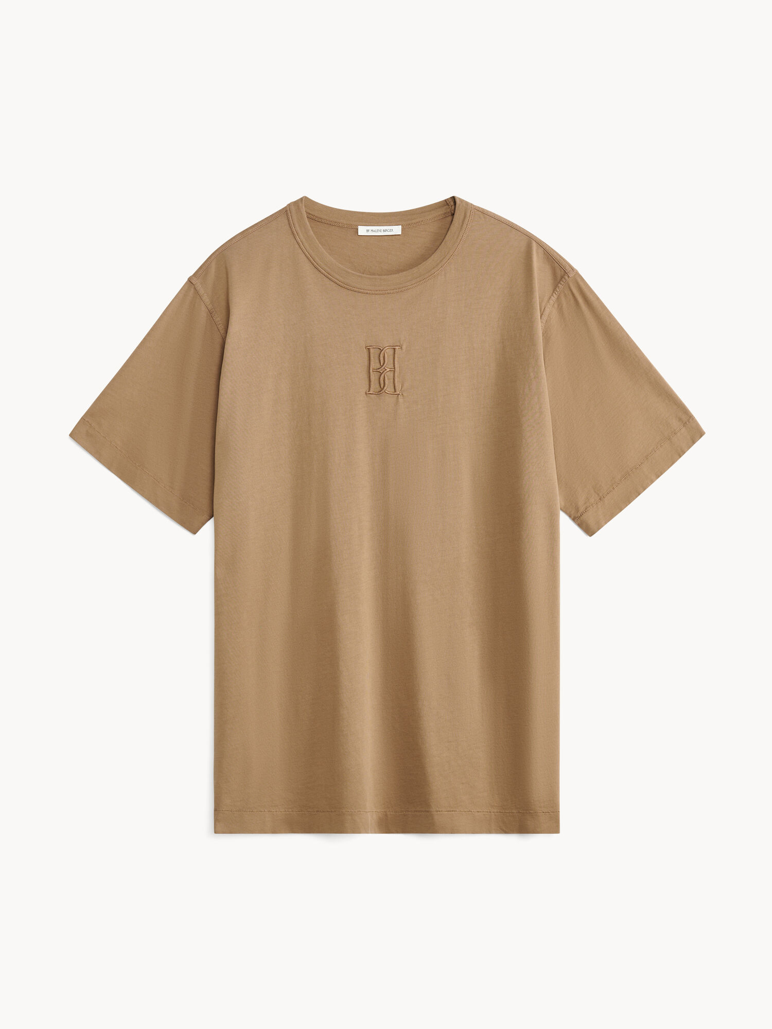 Najfatalniejszy By Malene Birger Fayeh Organic Cotton T-shirt Shitake | PL_BB87476