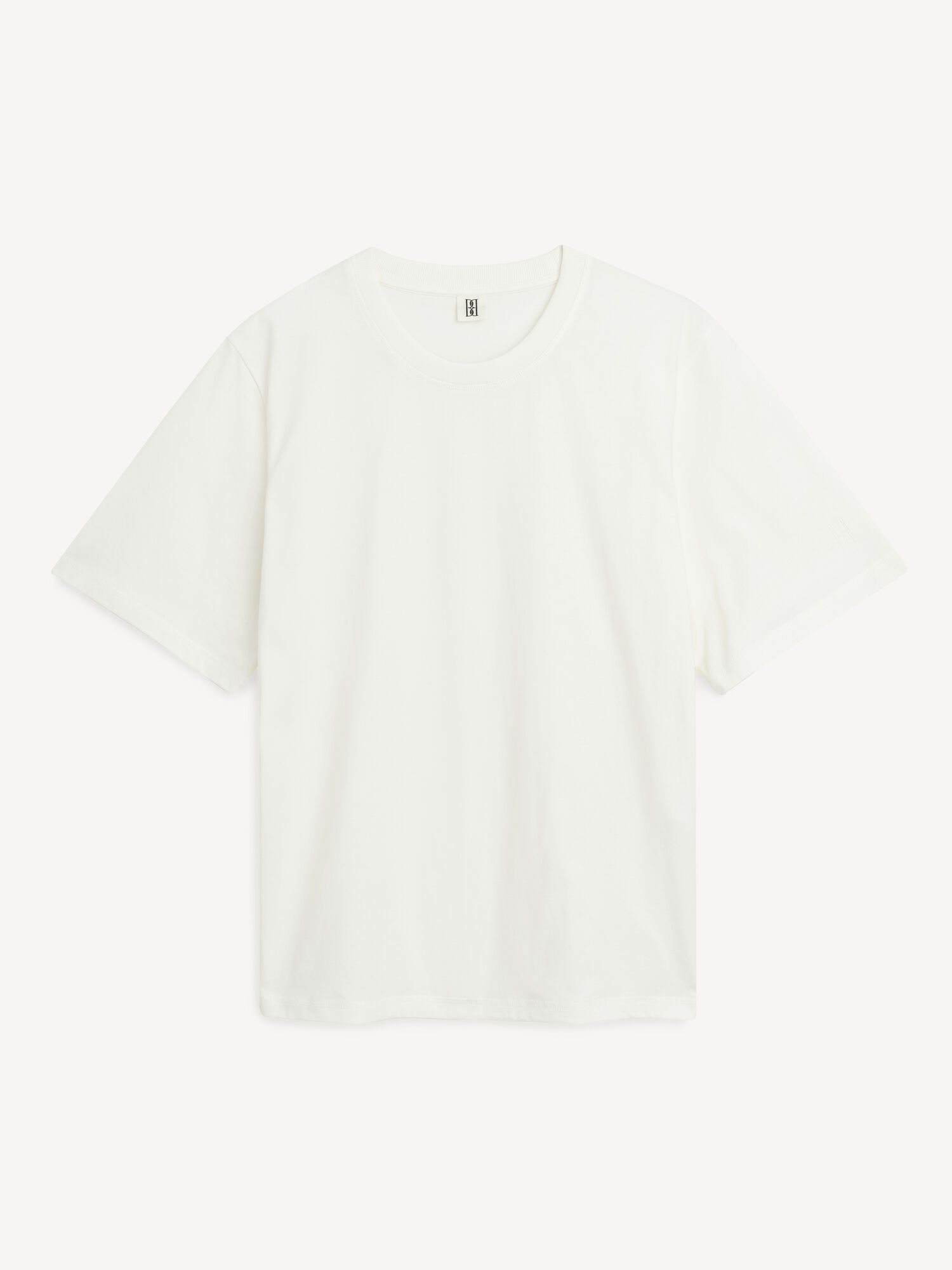 Najfatalniejszy By Malene Birger Hedil T-shirt Białe | PL_BB23135