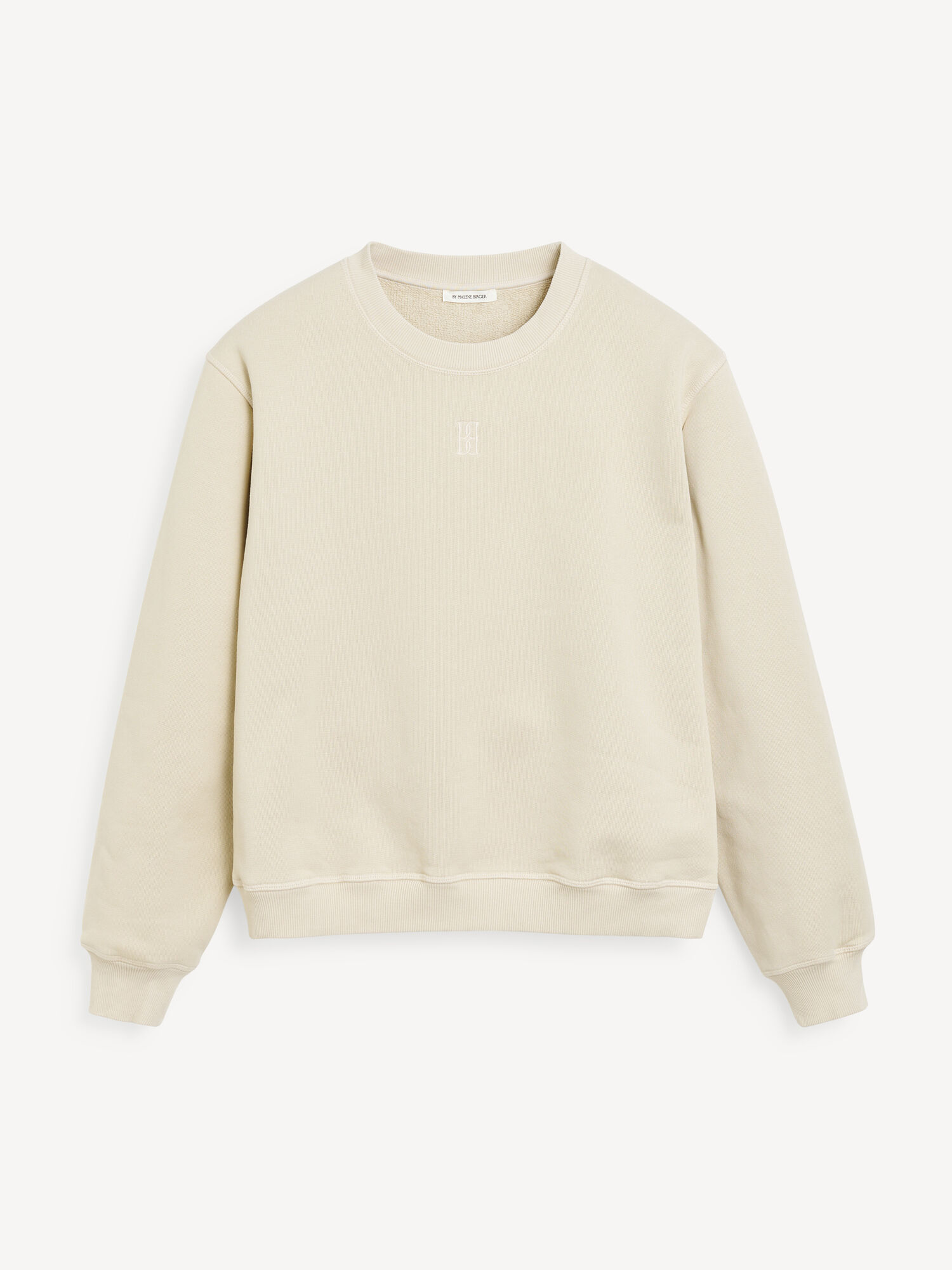 Odzież sportowa By Malene Birger Apalia Organic Cotton Sweatshirt Oyster Gray | PL_BB86508