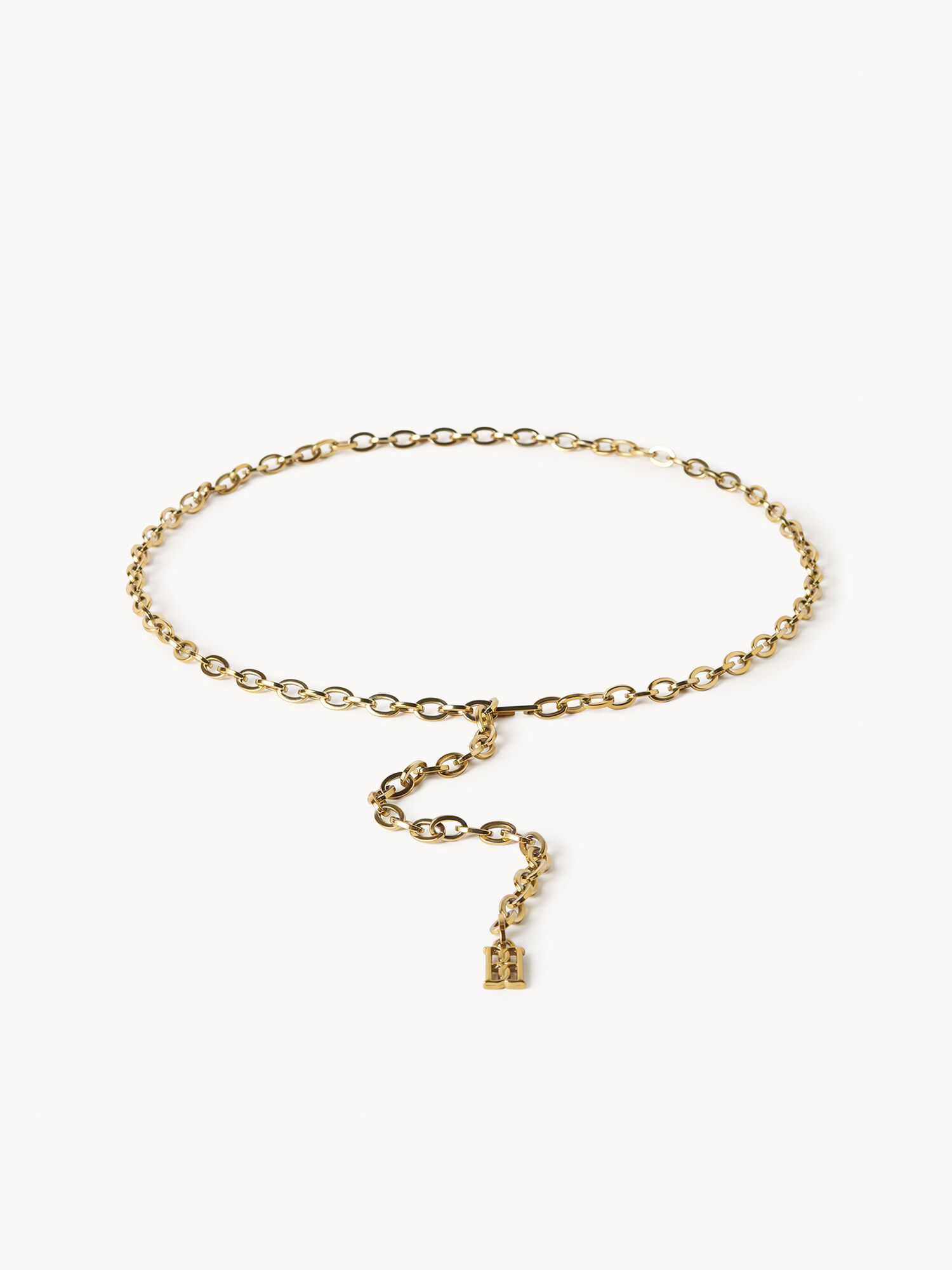 Paski By Malene Birger Chanlo Gold-tone Chain Złote | PL_BB66730