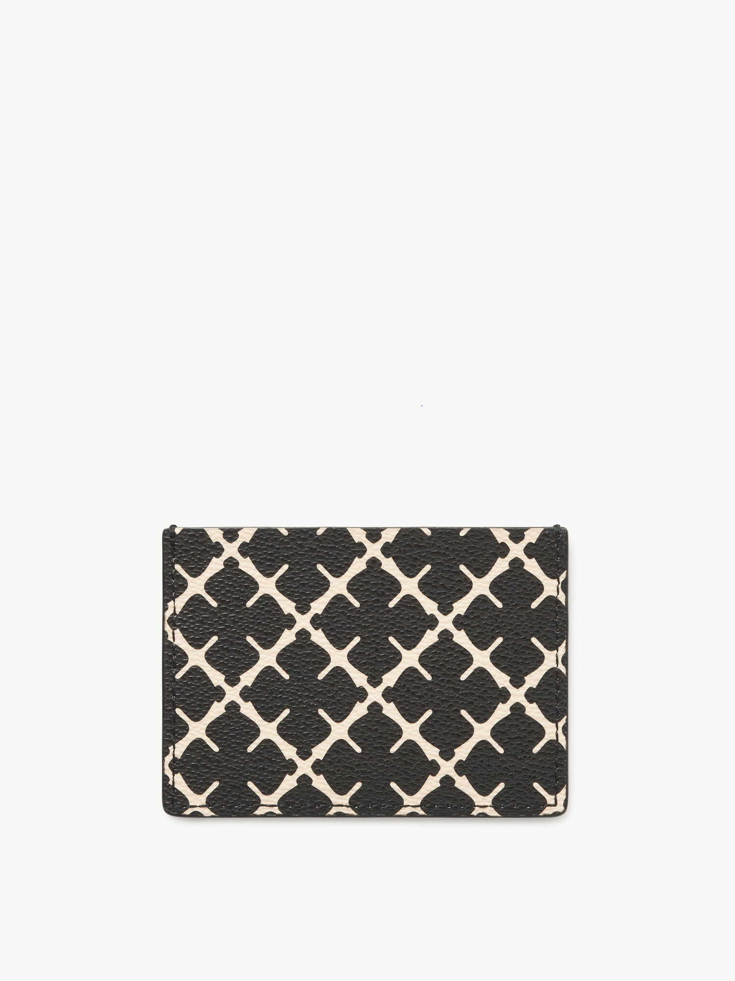 Portfele i wizytowniki By Malene Birger Elia Printed Cardholder Czarne | PL_BB45398