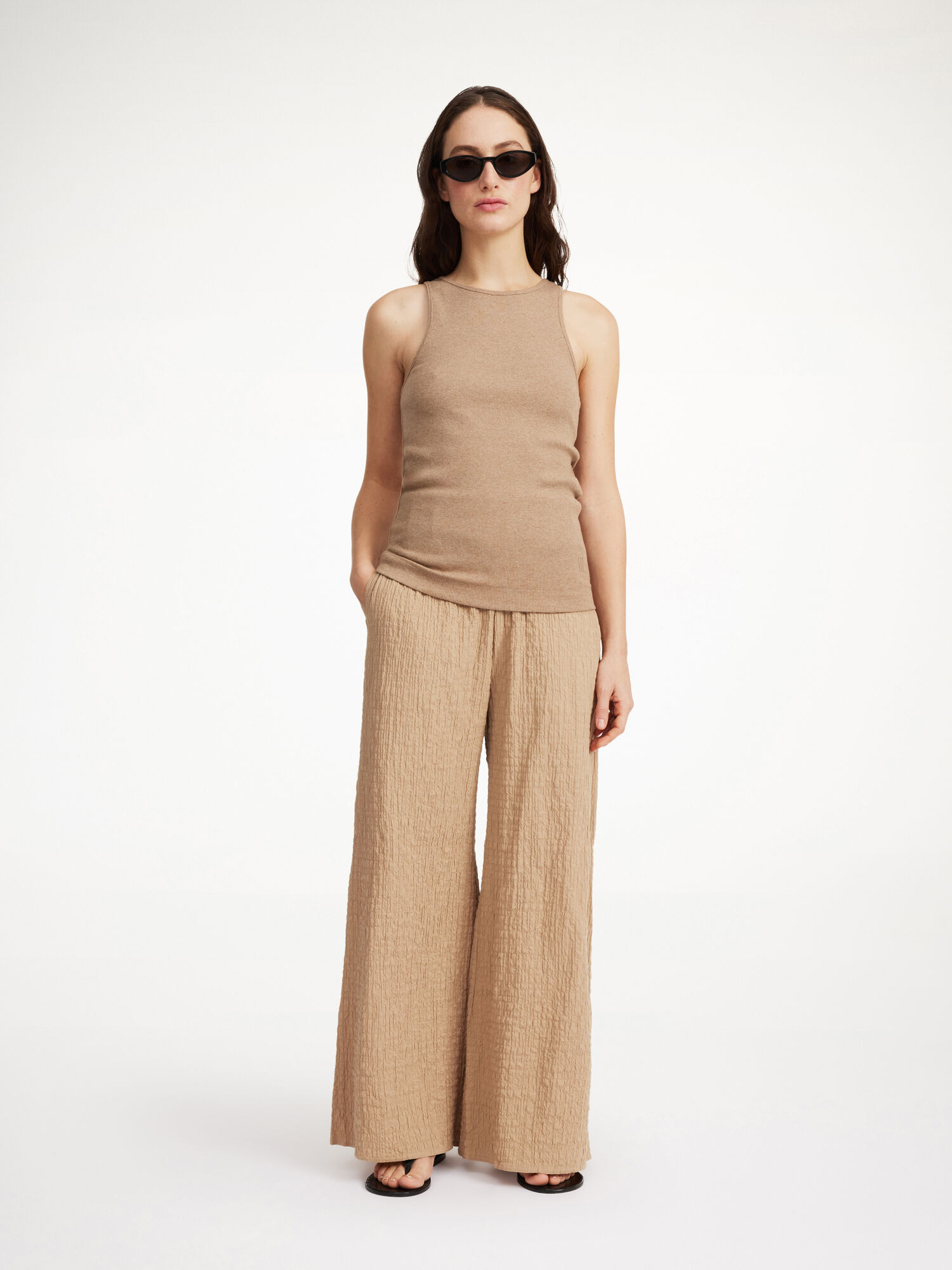 Portki By Malene Birger Campine Wide-leg Tannin | PL_BB24134