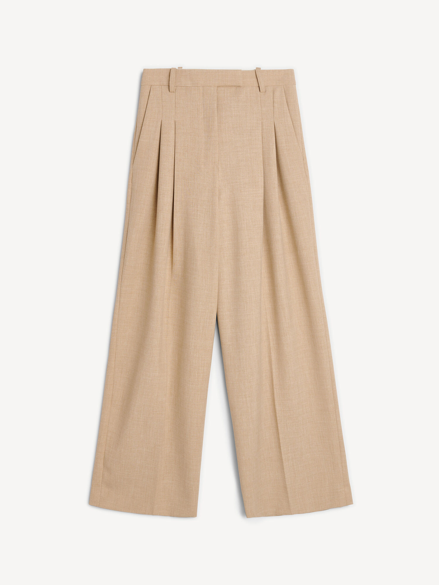 Portki By Malene Birger Cymbaria High-waisted Brązowe | PL_BB37888