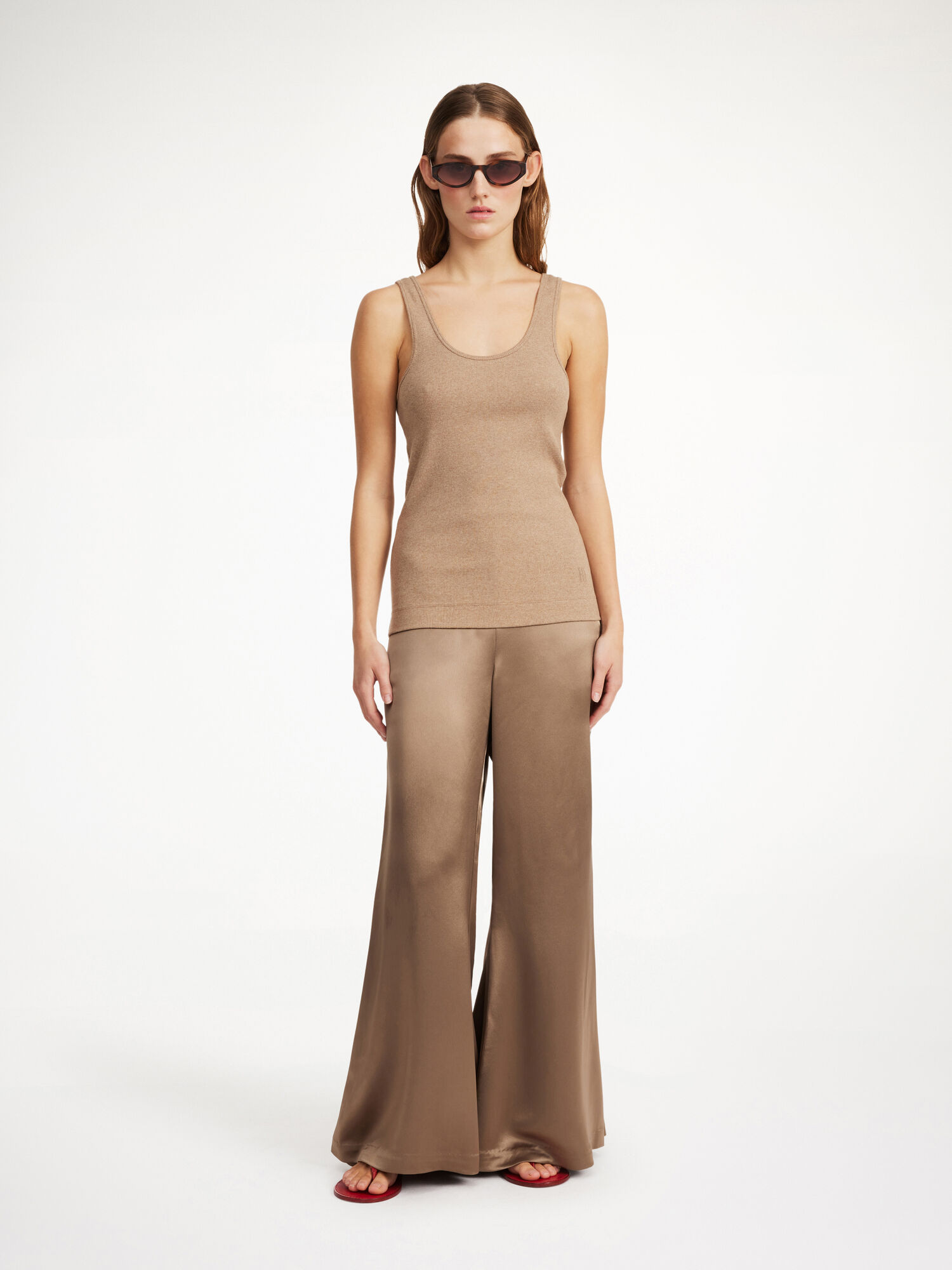 Portki By Malene Birger Lucee Flared Shitake | PL_BB44616