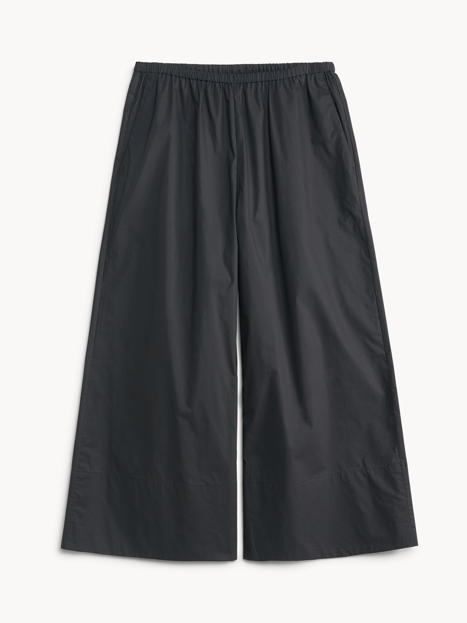 Portki By Malene Birger Luisa High-waisted Czarne | PL_BB28236