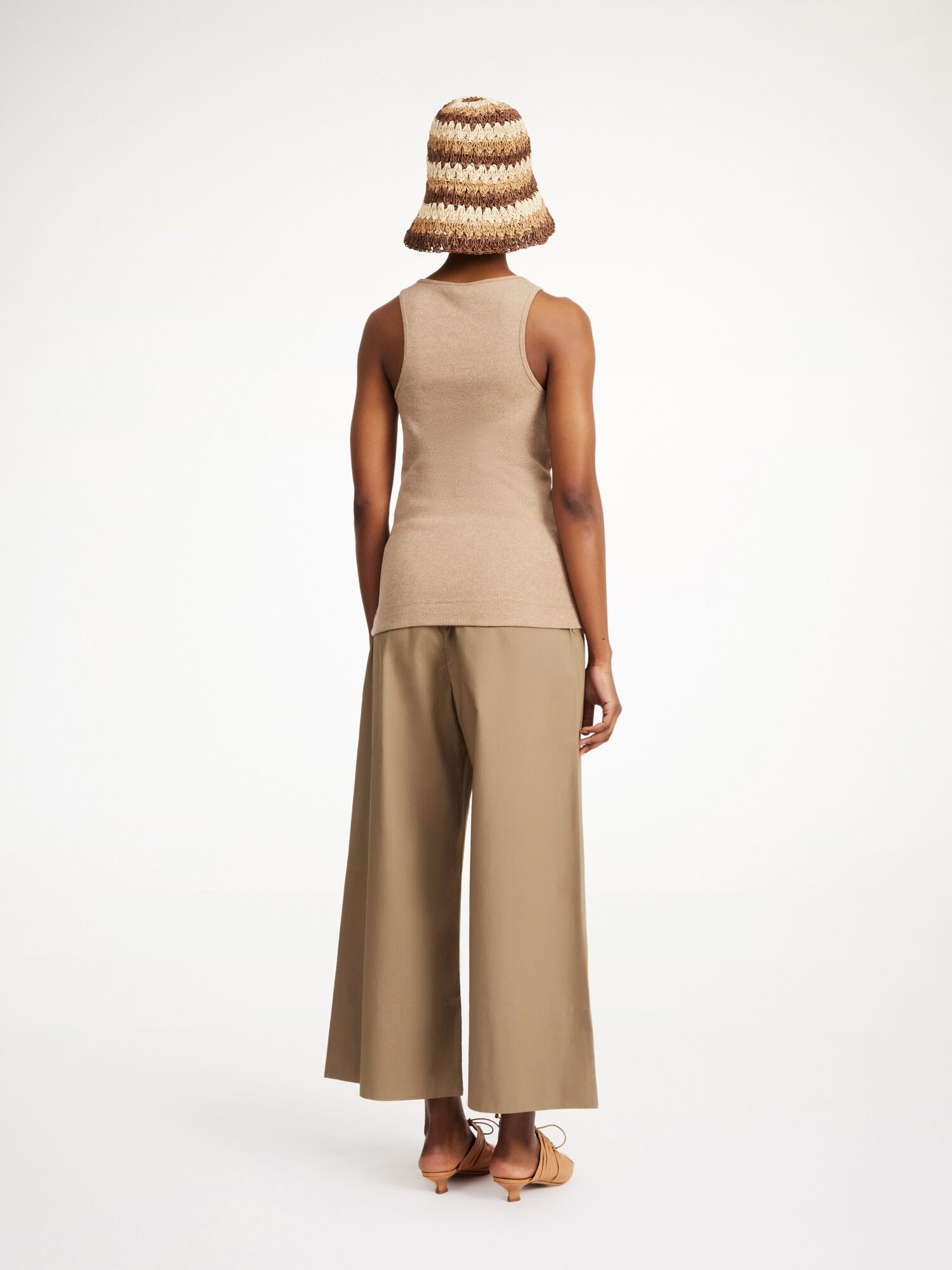 Portki By Malene Birger Luisa High-waisted Shitake | PL_BB16473