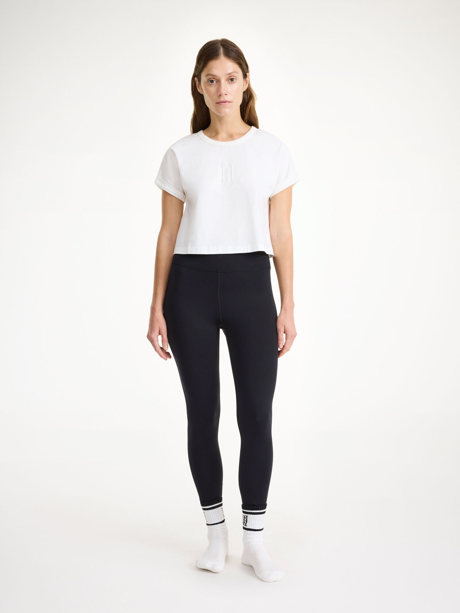 Portki By Malene Birger Polene Athletic Leggings Czarne | PL_BB92791