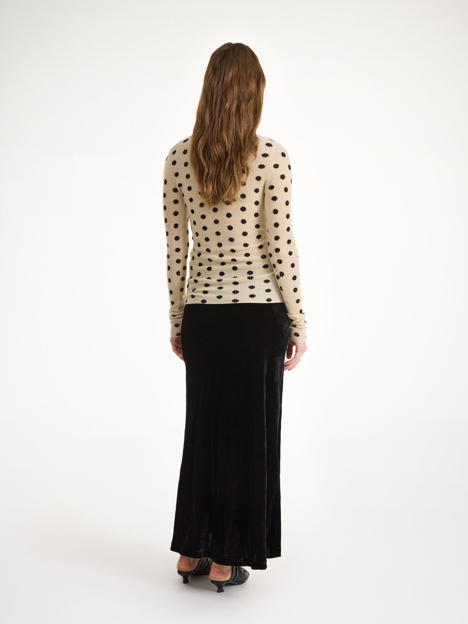 Spódnice By Malene Birger Boshan Midi Czarne | PL_BB31951