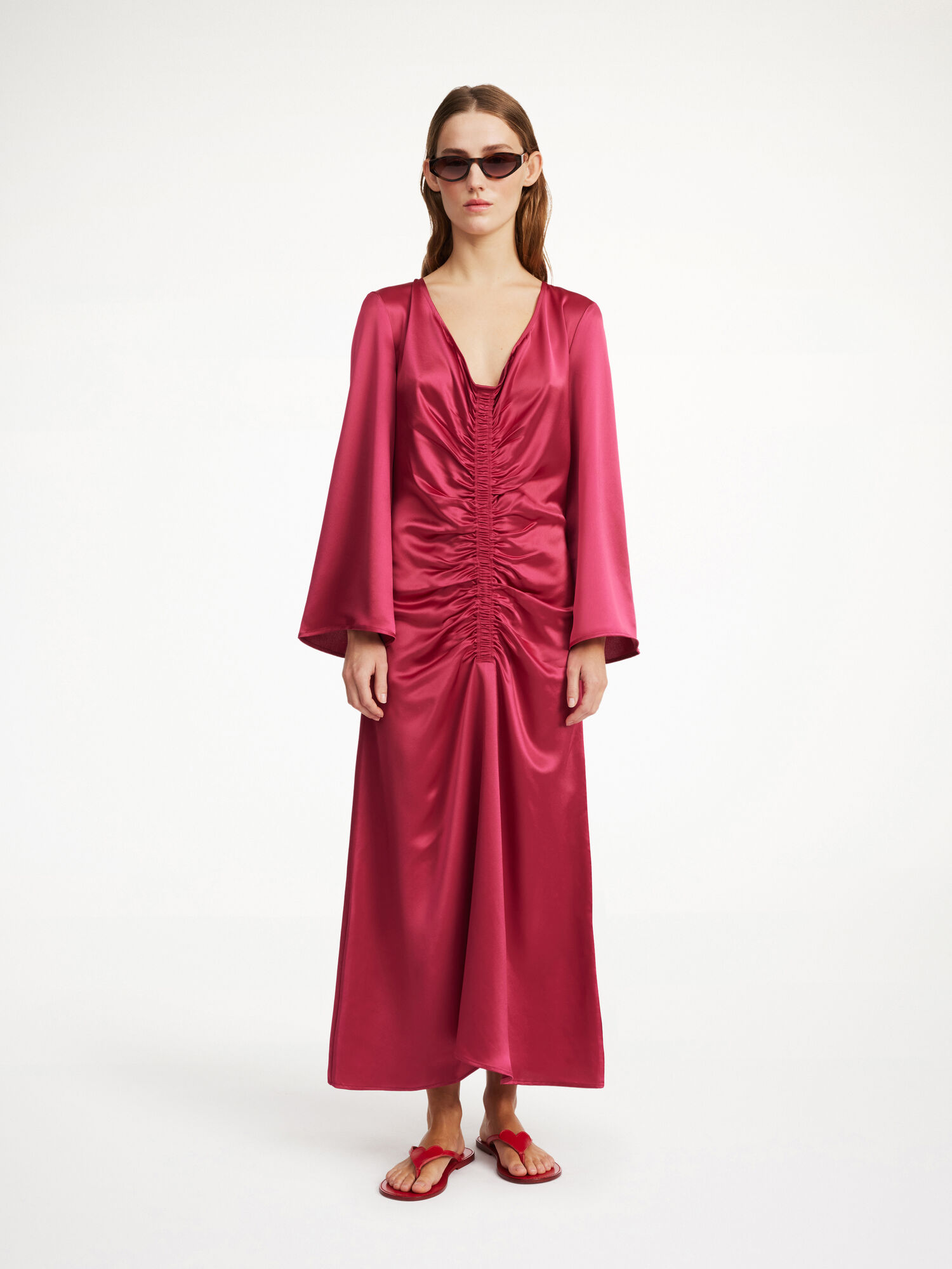 Sukienka By Malene Birger Lavende Maxi Wild berries | PL_BB35307