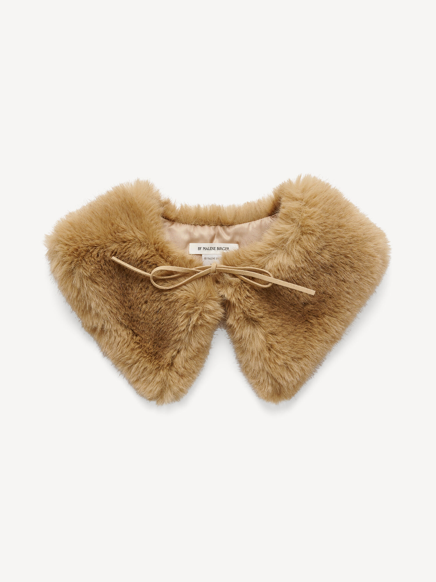 Szaliki By Malene Birger Cowie Faux Fur Collar Tannin | PL_BB67140