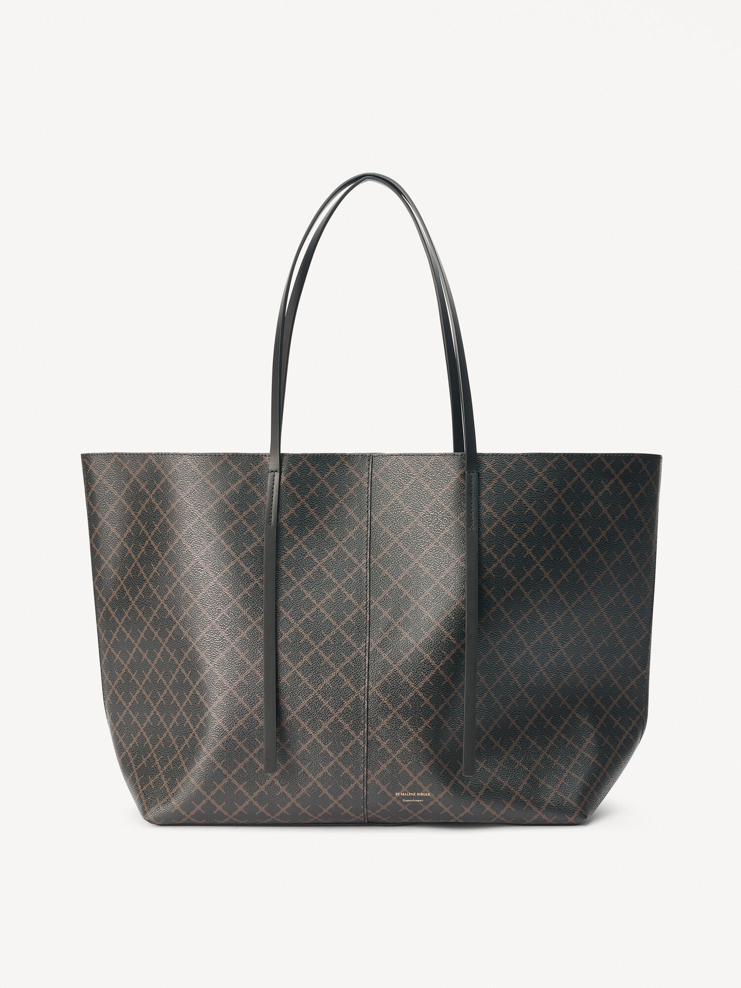 Torby By Malene Birger Abi Printed Tote Ciemny | PL_BB55858