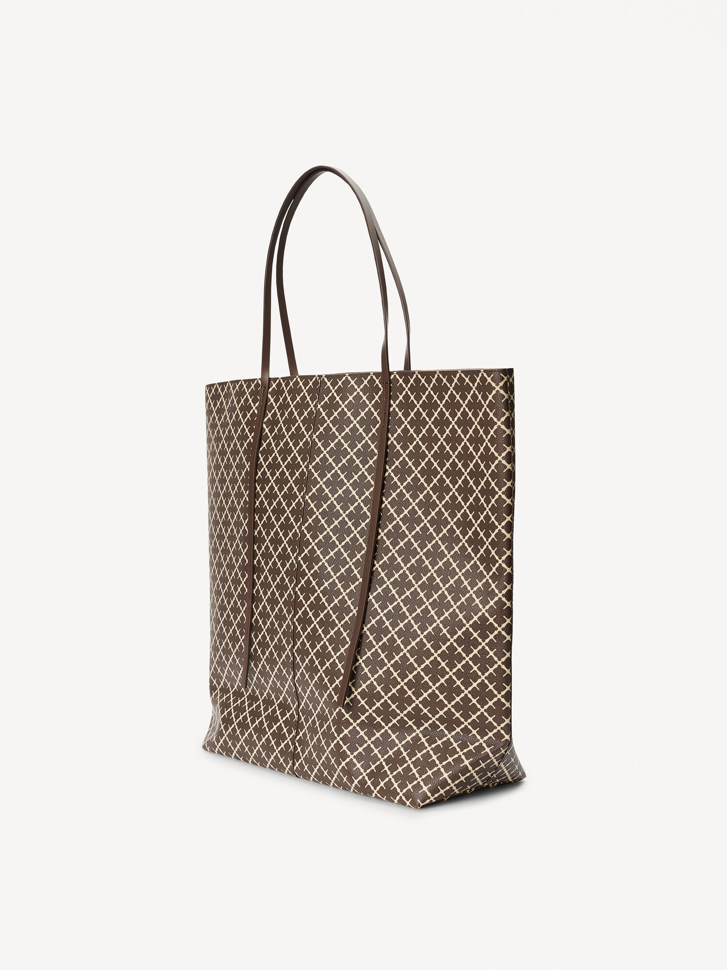 Torby By Malene Birger Abrille Printed Tote Brązowe | PL_BB43794