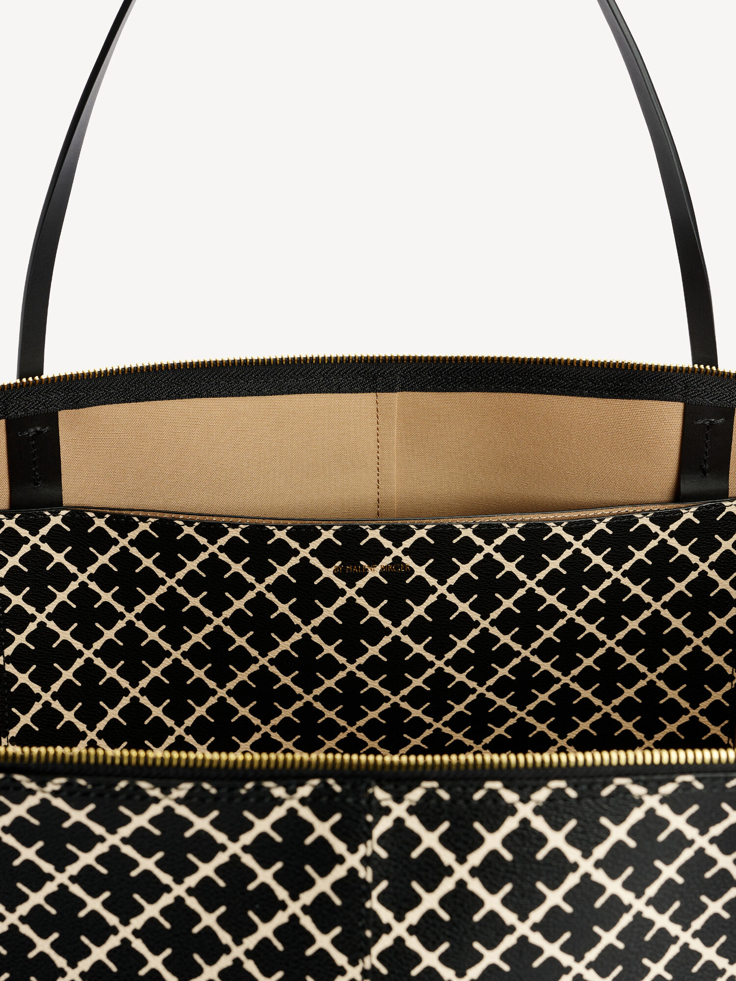 Torby By Malene Birger Leesa Tote Czarne | PL_BB72247