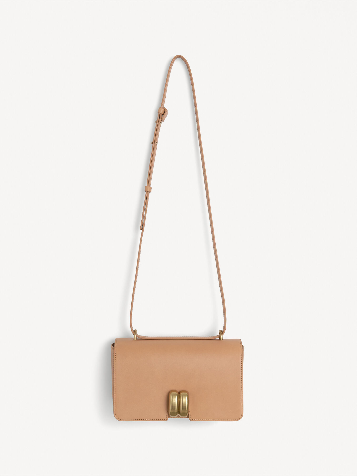 Torby By Malene Birger Noval Leather Shoulder Tan | PL_BB29819