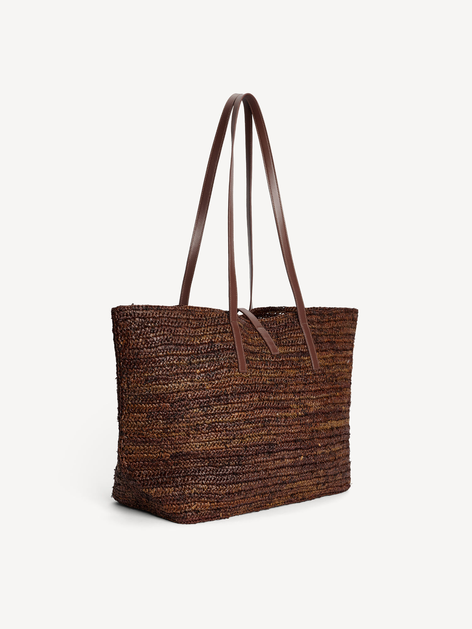 Torby By Malene Birger Palla Straw Tote Bison | PL_BB89526