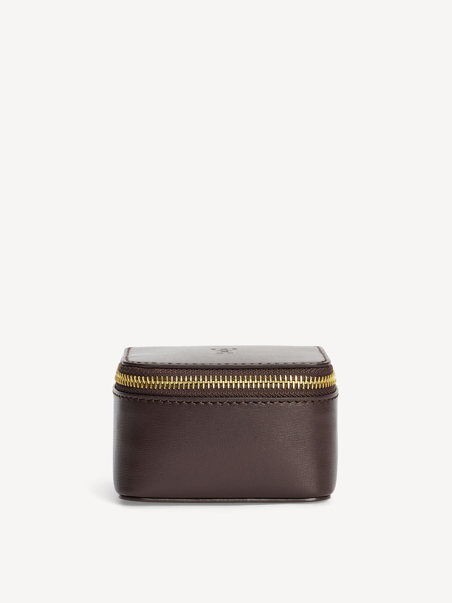 Torby kosmetyczne By Malene Birger Aya Bijoux Jewellery Bag Ciemny Brązowe | PL_BB24012